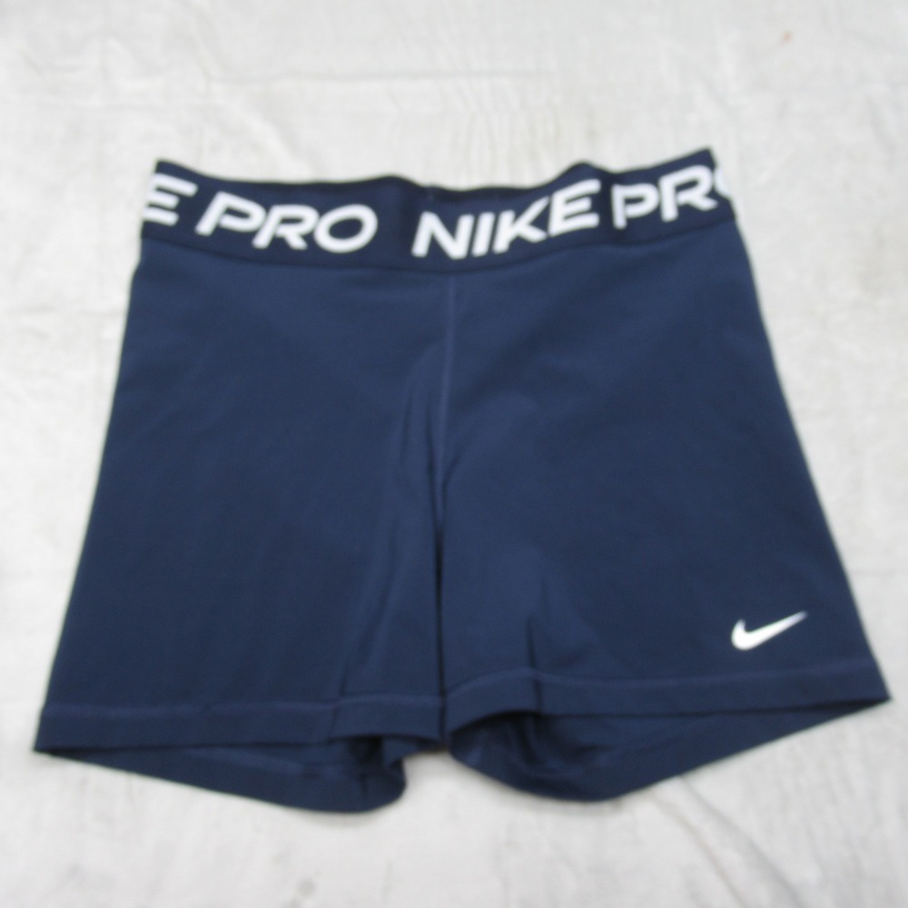 Nike Pro Shorts Youth? Large Blue Compression Dri-FIT Training Athletic‎ Running